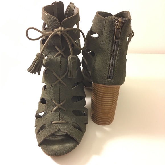 ❇️ MIA Open Toe Heeled Bootie - Picture 5 of 5